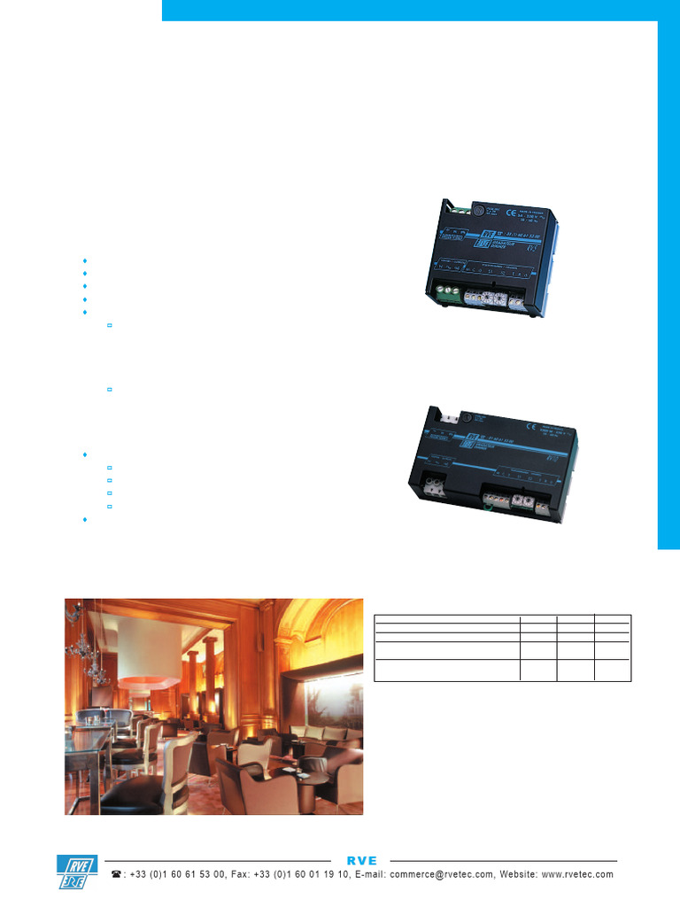 Variateurs modulaires RV5, RV10, RV15 | PDF | Transformateur électrique ...