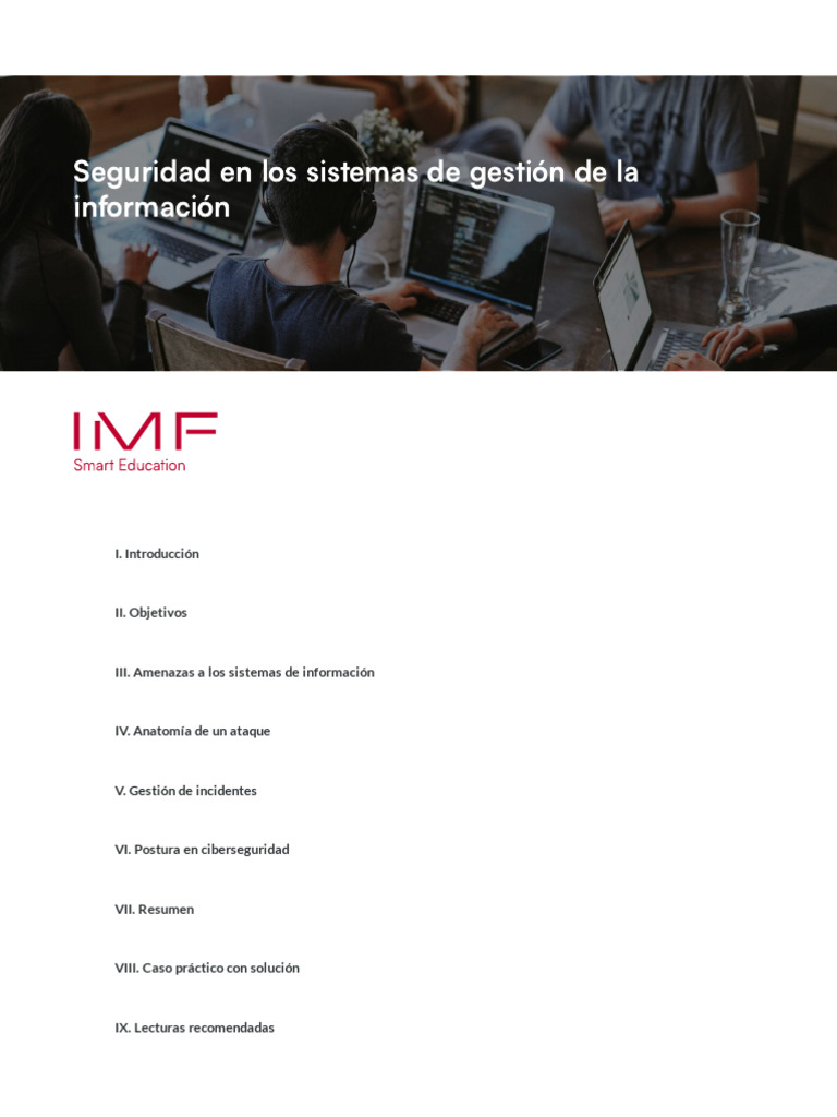 U5 Seguridad en Los Sistemas de Gestion de La Informacion | PDF ...