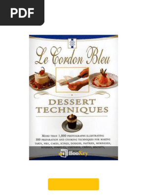 Le Cordon Bleu Dessert Techniques | PDF | Foods | Baking