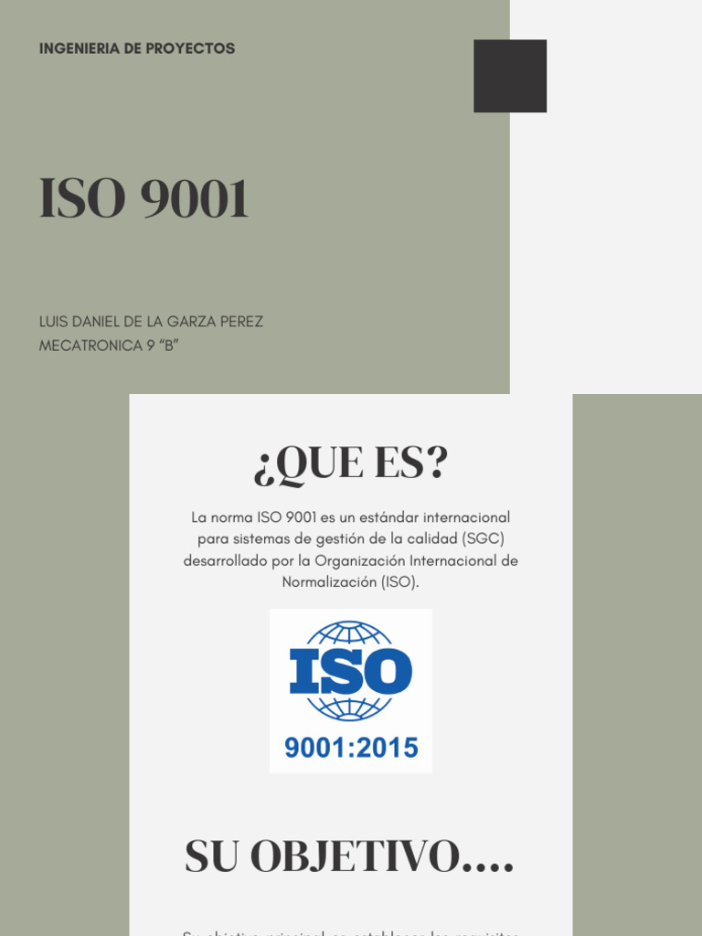 Guía sobre la norma ISO 9001 | PDF