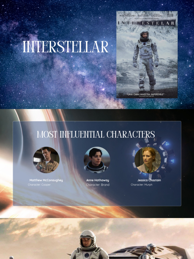Interstellar: Key Characters Overview | PDF