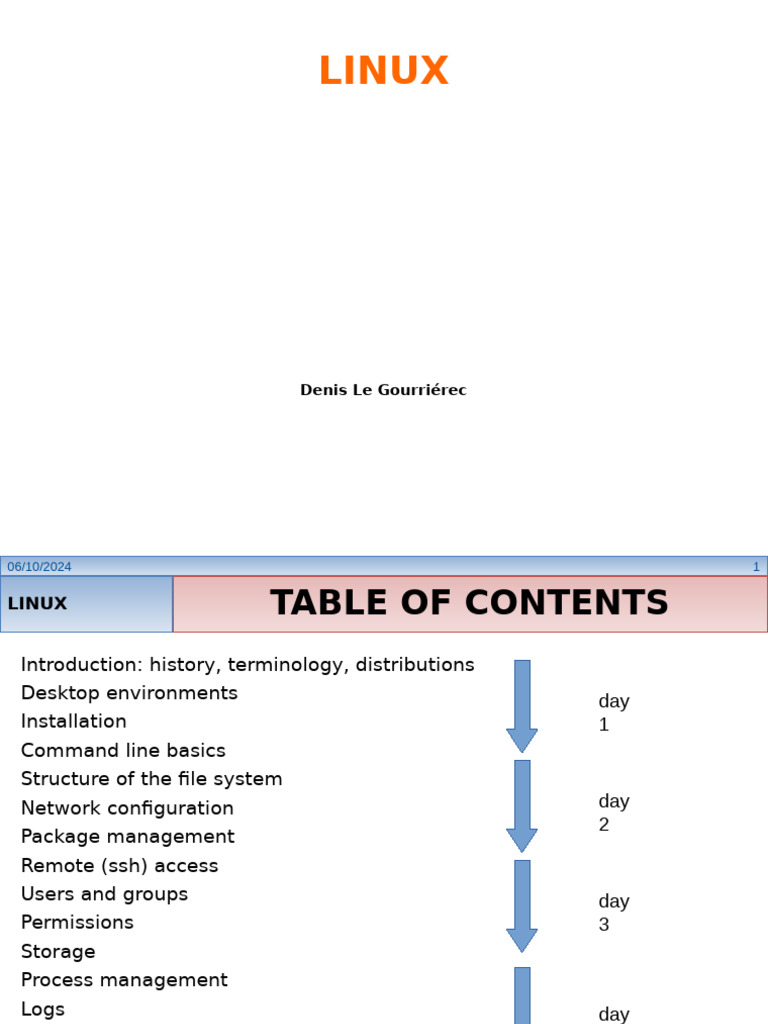 Linux SDV PDF | PDF | Linux Distribution | Linux