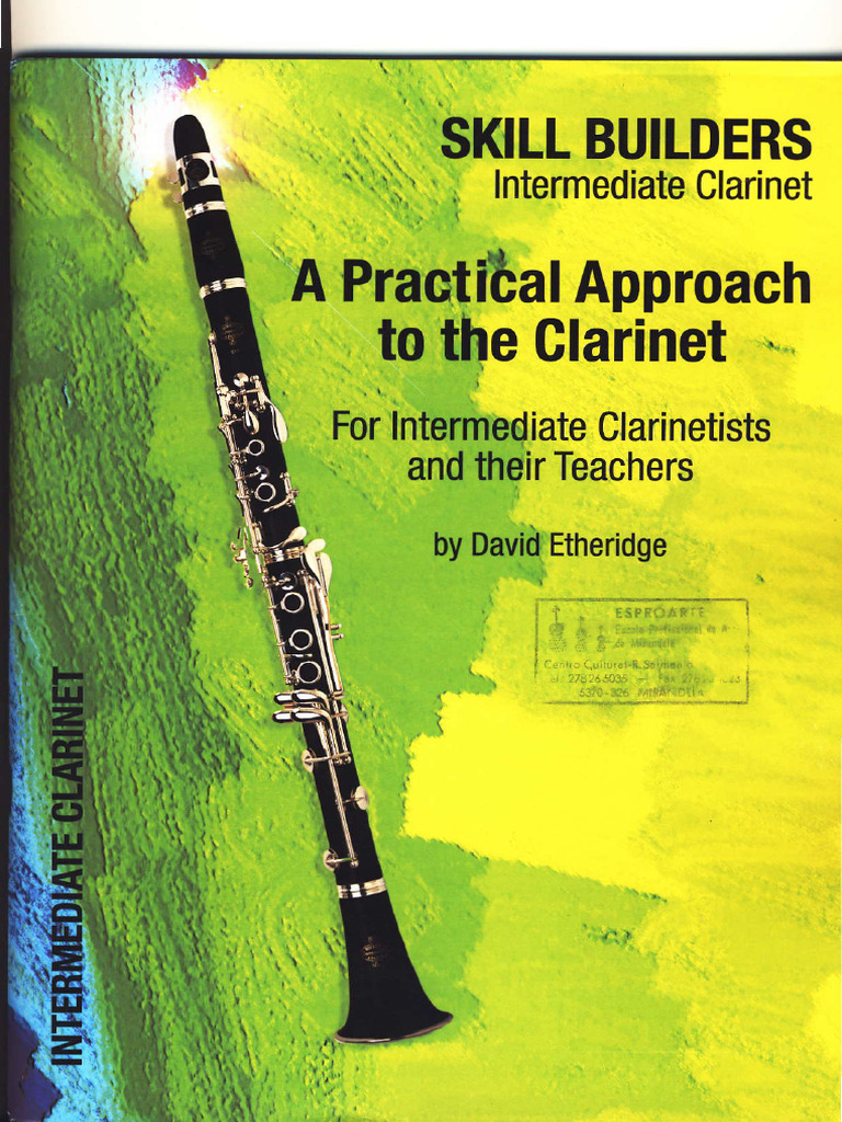 First Book Of Practical Studies For Clarinet - N.W. Hovey. Just Flutes