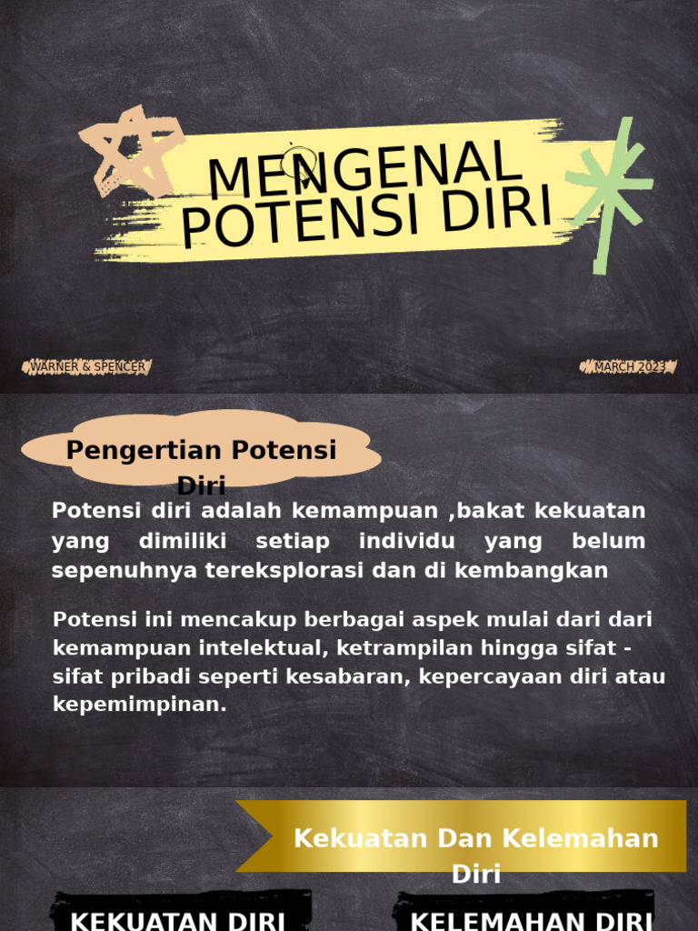 Mengenal Potensi Diri | PDF