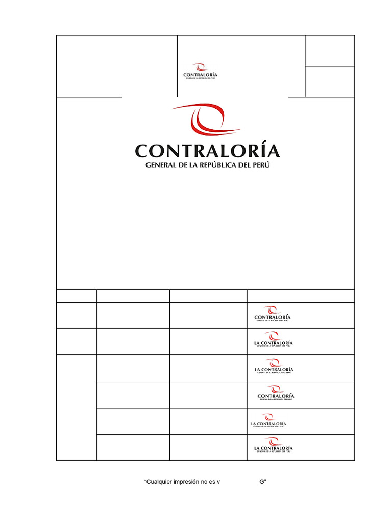 Evaluación de Servicios de Control Posterior | PDF | Administración ...