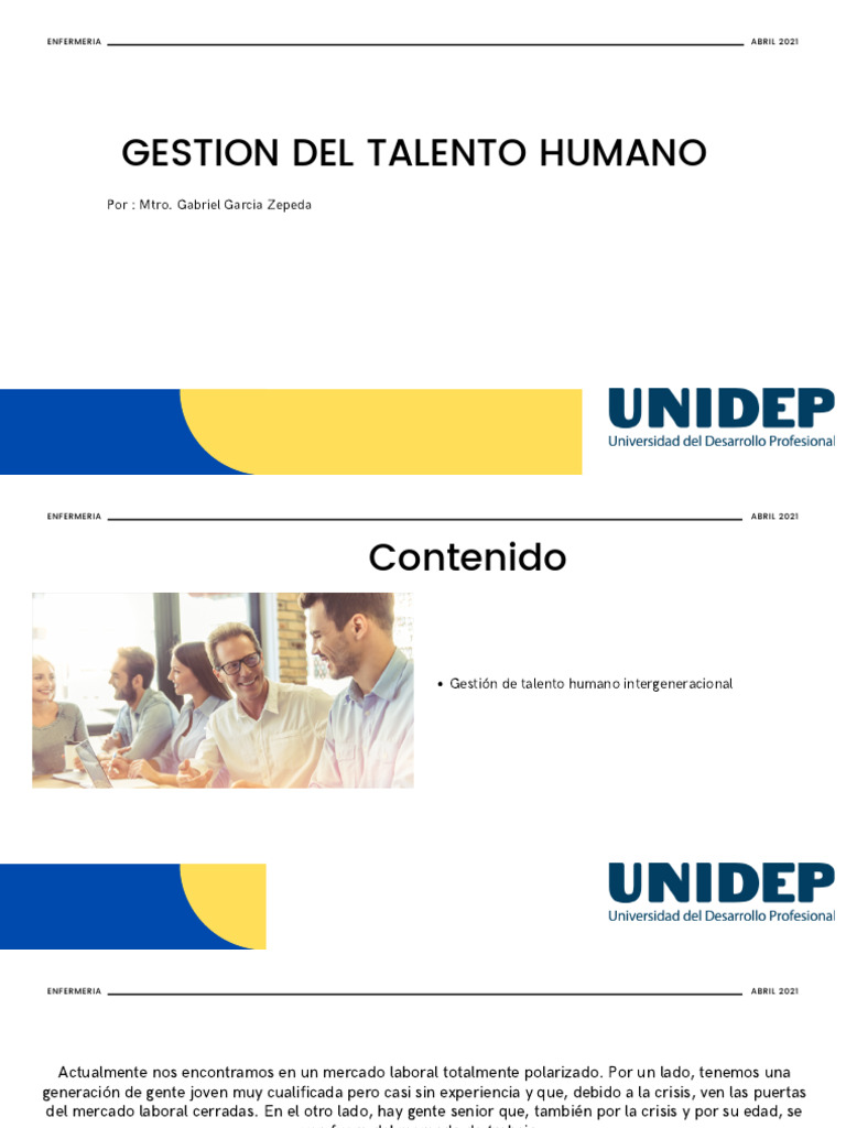 Gestión del Talento Humano Intergeneracional | PDF | Business | Millennials
