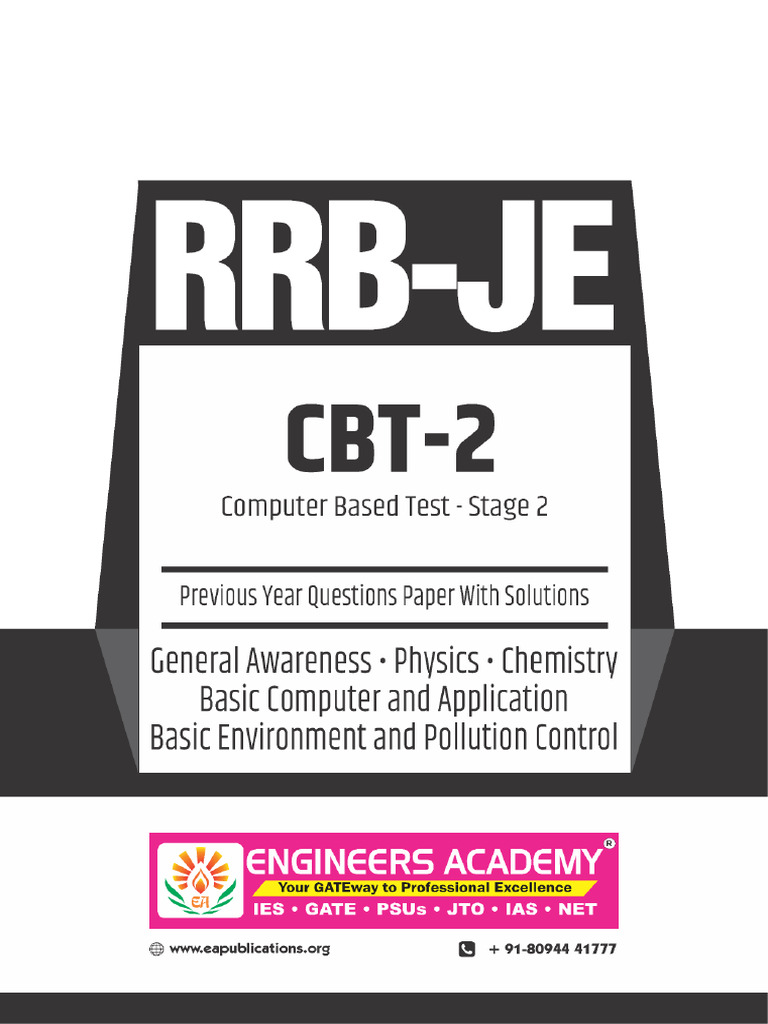 RRB Cb2 Non Tech | PDF