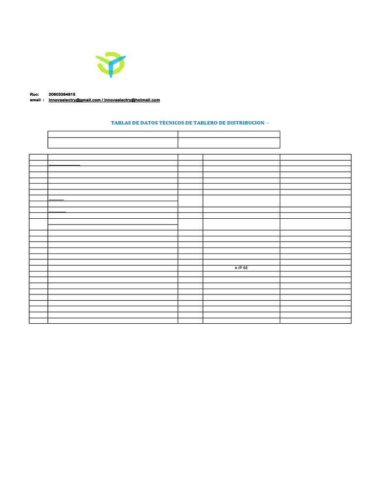Ficha tecnica td pdf ingenieria el ctrica electricidad