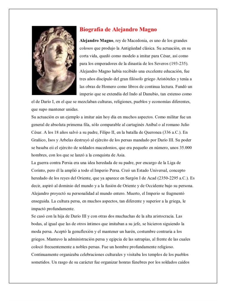 ALEJANDRO MAGNO GRANDES BIOGRAFIAS GREAT BIOGRAPH visual data 2
