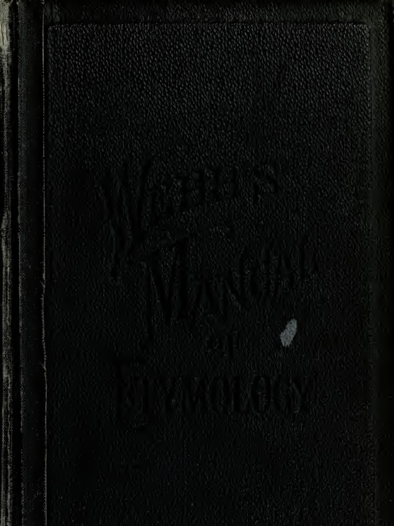 Manual of Etymology, Latin and Greek Derivatives PDF Latin English Language