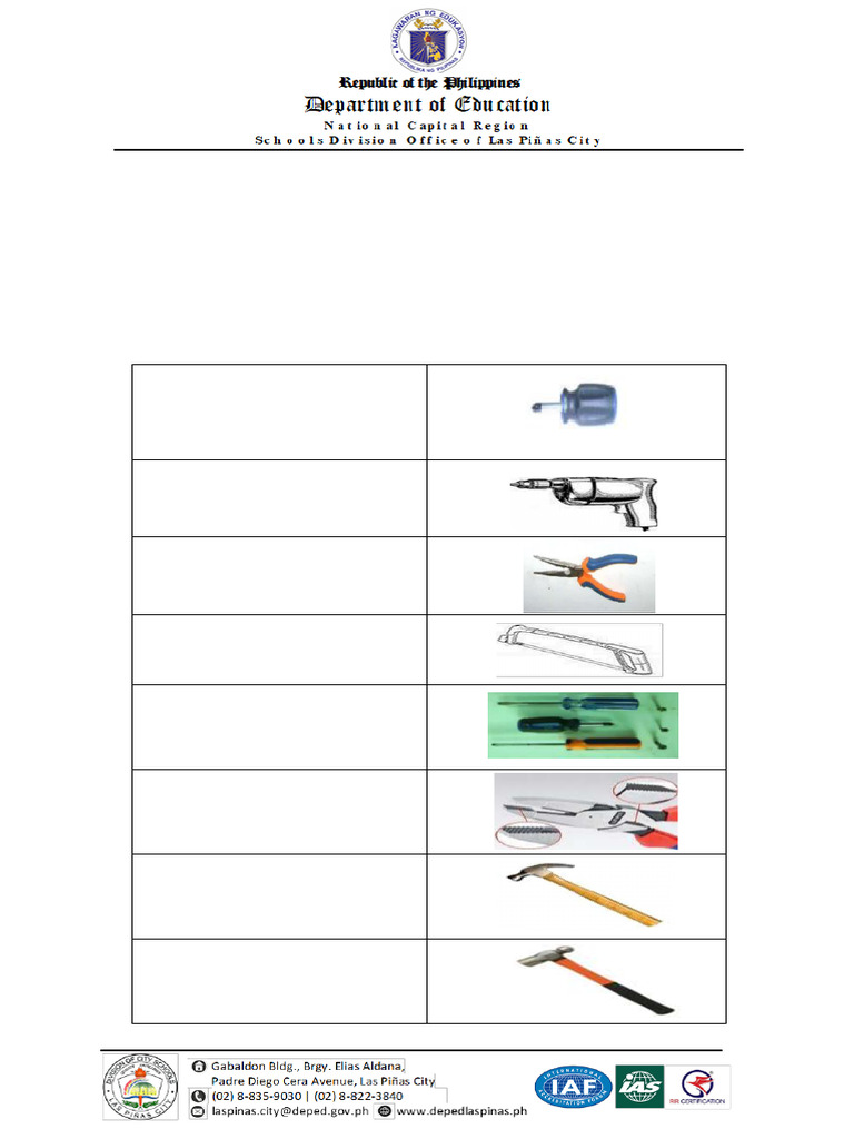Worksheet Week 1 New Format EIM 3rdQ | PDF | Electrical Connector ...