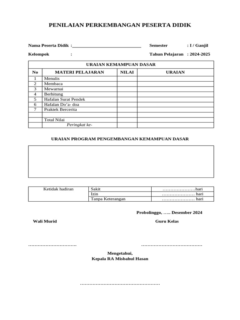 RAPOR | PDF