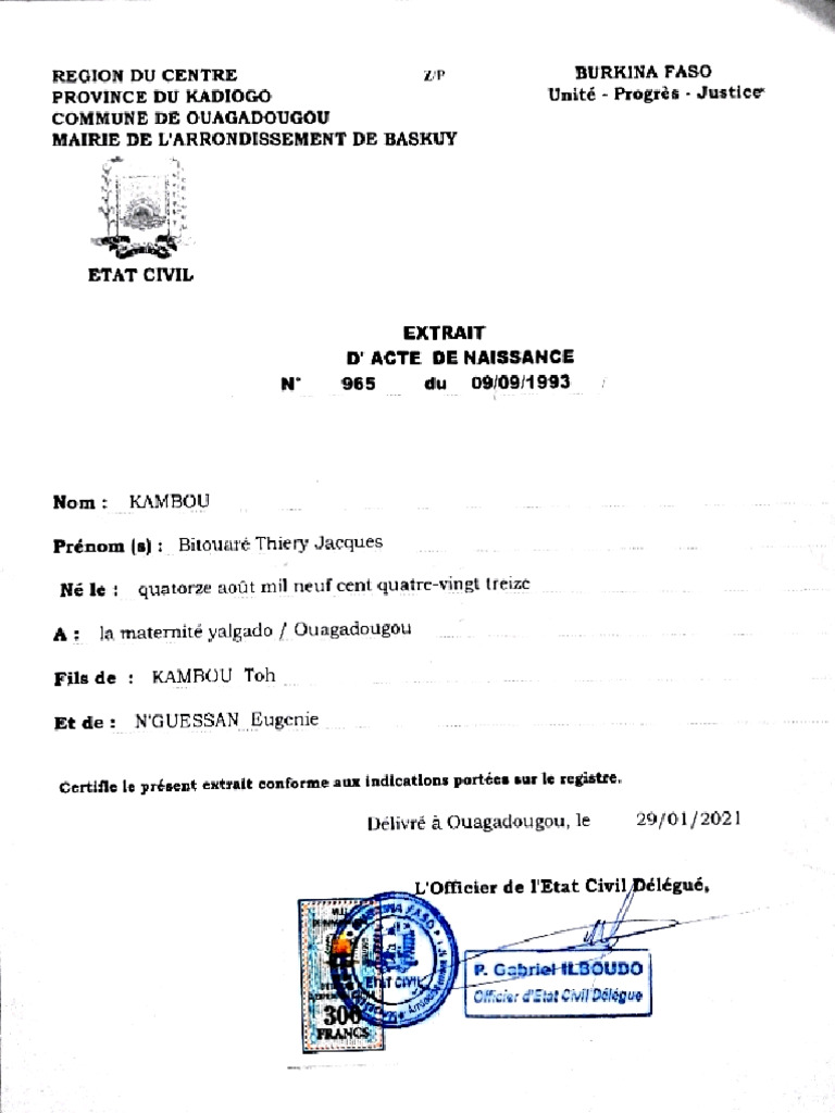 Extrait 1 | PDF