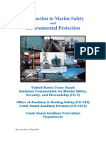 Introduction To Marine Safety Environmental Protection: Revision Date: 14 Sept 2010