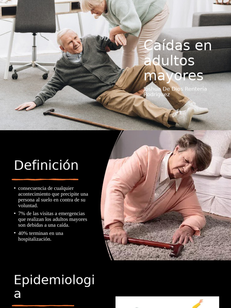 Prevención de caídas en adultos mayores | PDF | Medicina CLINICA ...