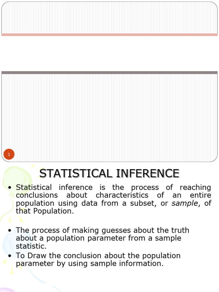 Statistical Inference and Hypothesis Testing | PDF | Type I And Type Ii ...