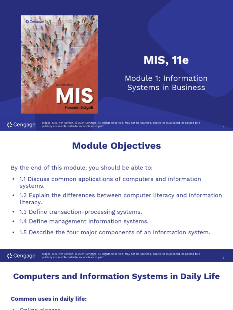 Overview of MIS 11th Edition Concepts | PDF | Databases | System