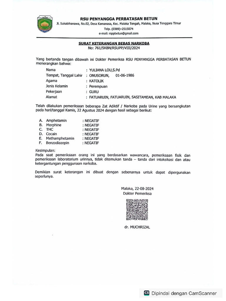 Keterangan NAPSA | PDF