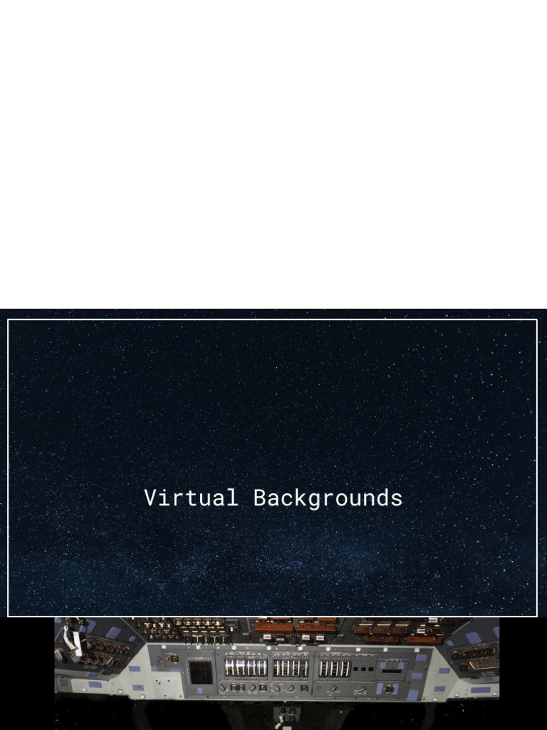 (Just GM) VR Backgrounds - TSBU | PDF