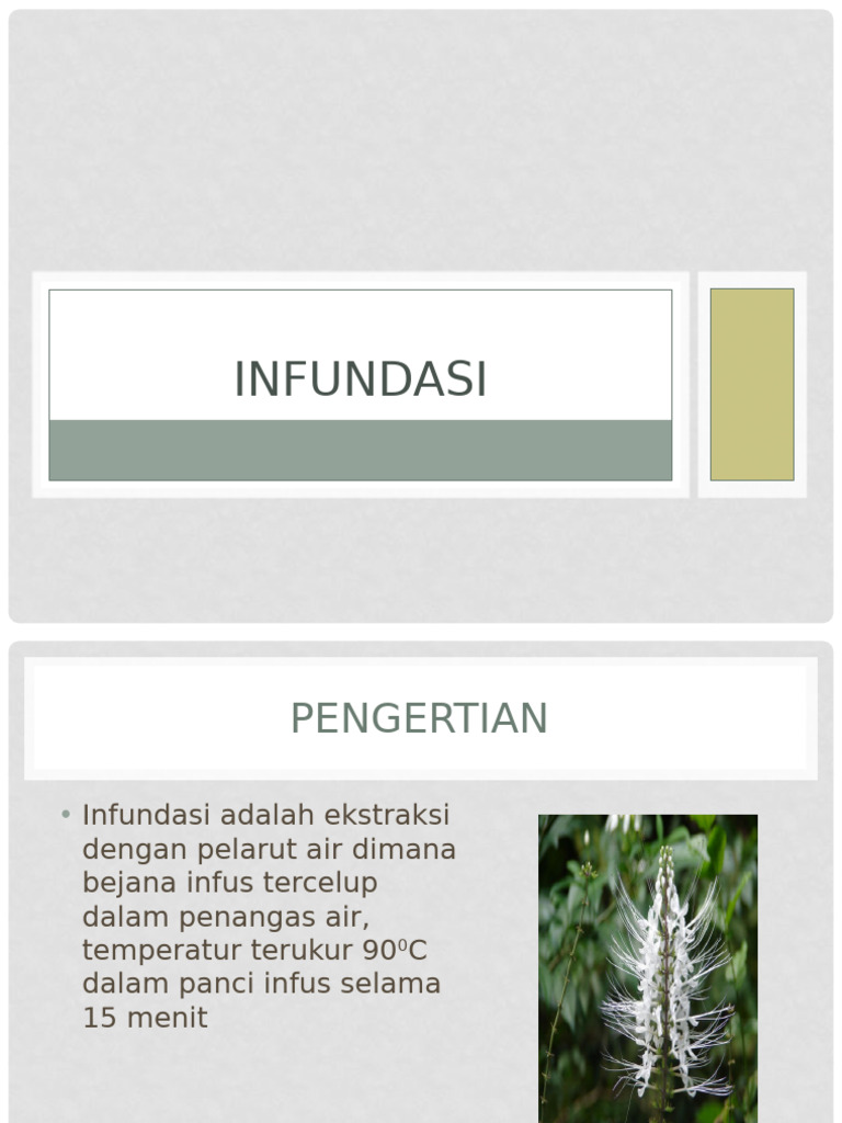 INFUNDASI | PDF