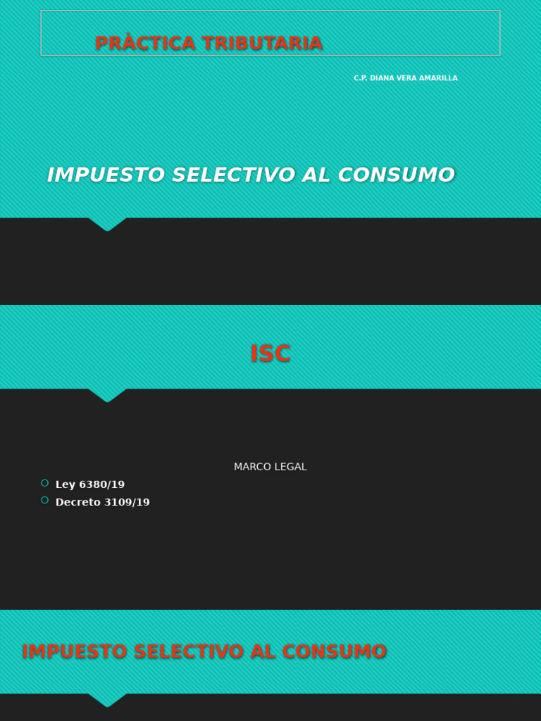 Impuesto Selectivo al Consumo: Guía Completa | PDF | Impuestos | aduana