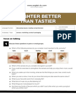 Brighter Better Than Tastier: Focus On Talking Focus On Talking