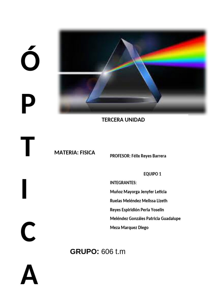 Óptica | PDF | Óptica | Ligero