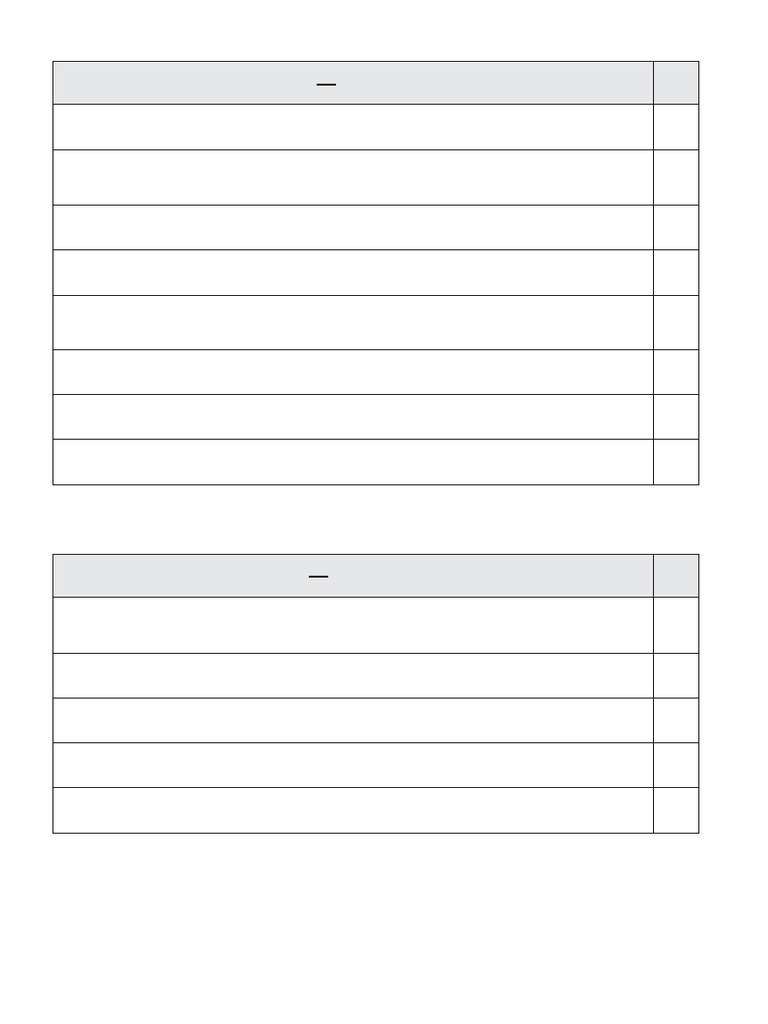 English Skills Checklist for Students | PDF | Reading Comprehension ...