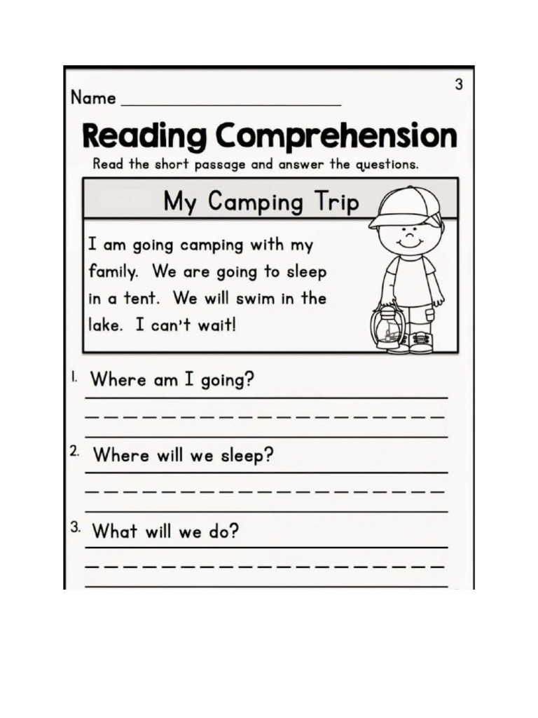 Comprehension Pdf