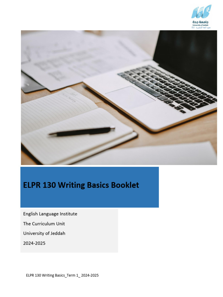 ELPR 130 Writing Basics Guide | PDF | Subject (Grammar) | Sentence ...