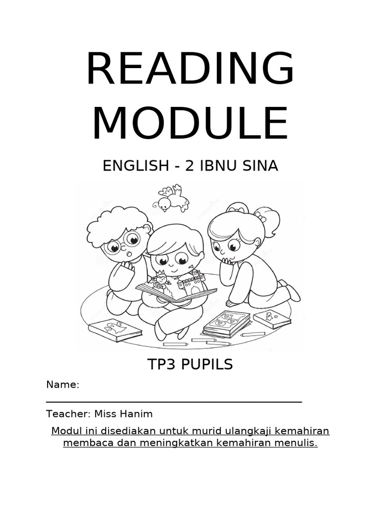 Y2 TP3 Reading and Writing Module | PDF