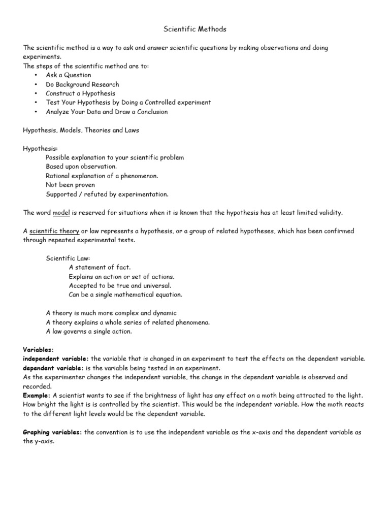 Understanding Scientific Methods and Biology | PDF | Dominance ...