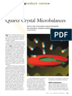 Quartz Crystal Microbalances: Rro Od Du Uc CTT Rre Ev Viie Ew W