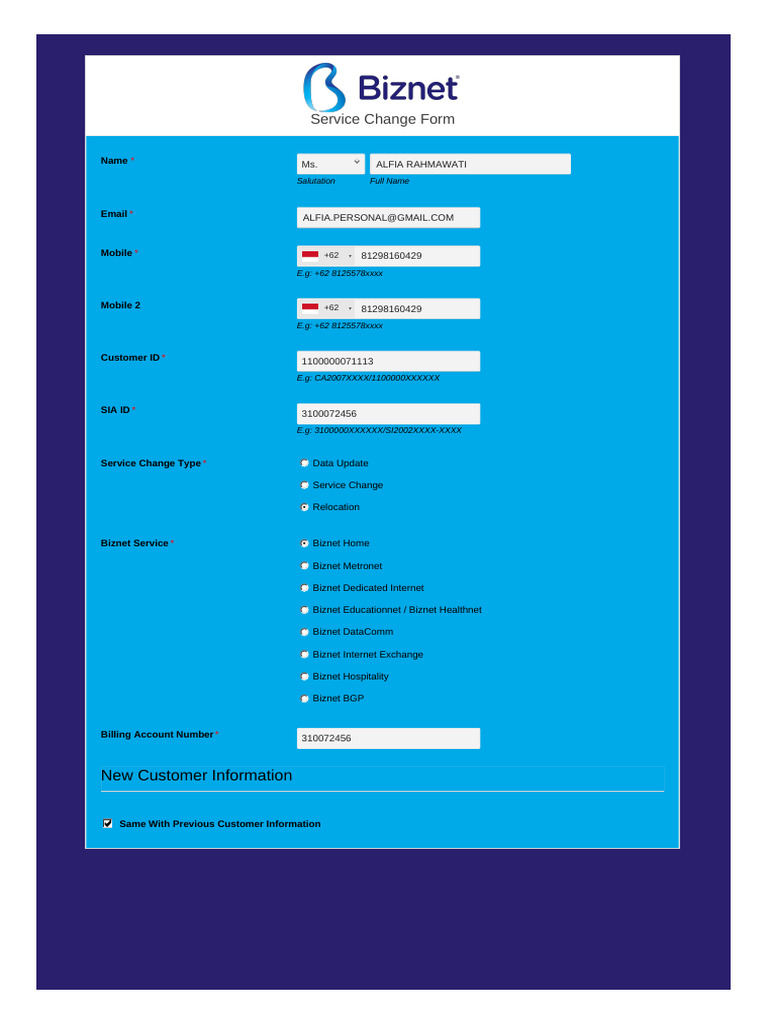 RelocationForm 1100000071113 | PDF | Access Control | Authentication