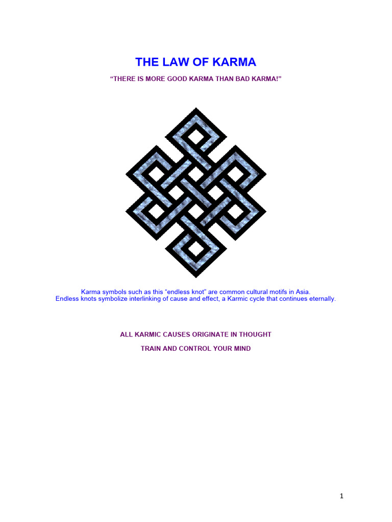 Understanding the Law of Karma | PDF | Karma | Planets In Astrology