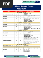 CA Inter Advanced Accounting Planner | PDF