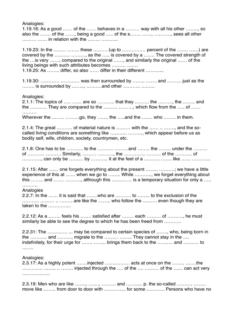 Analogies and Concepts Explained | PDF | Social Psychology