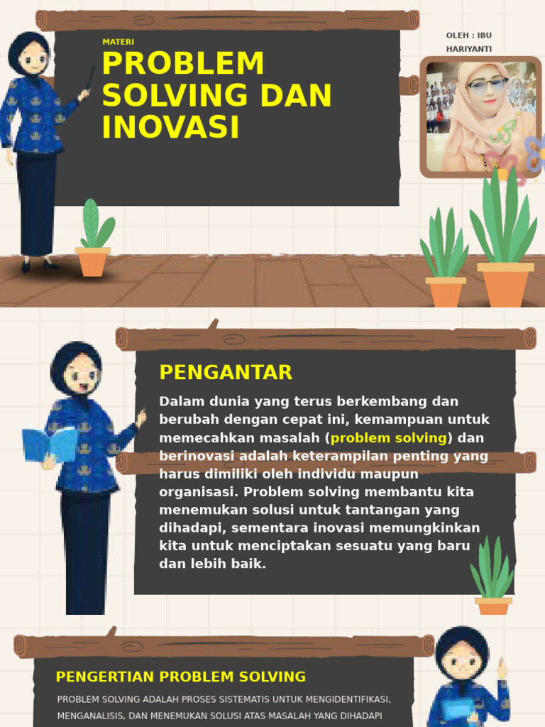 Problem Solving dan Inovasi OSIS | PDF