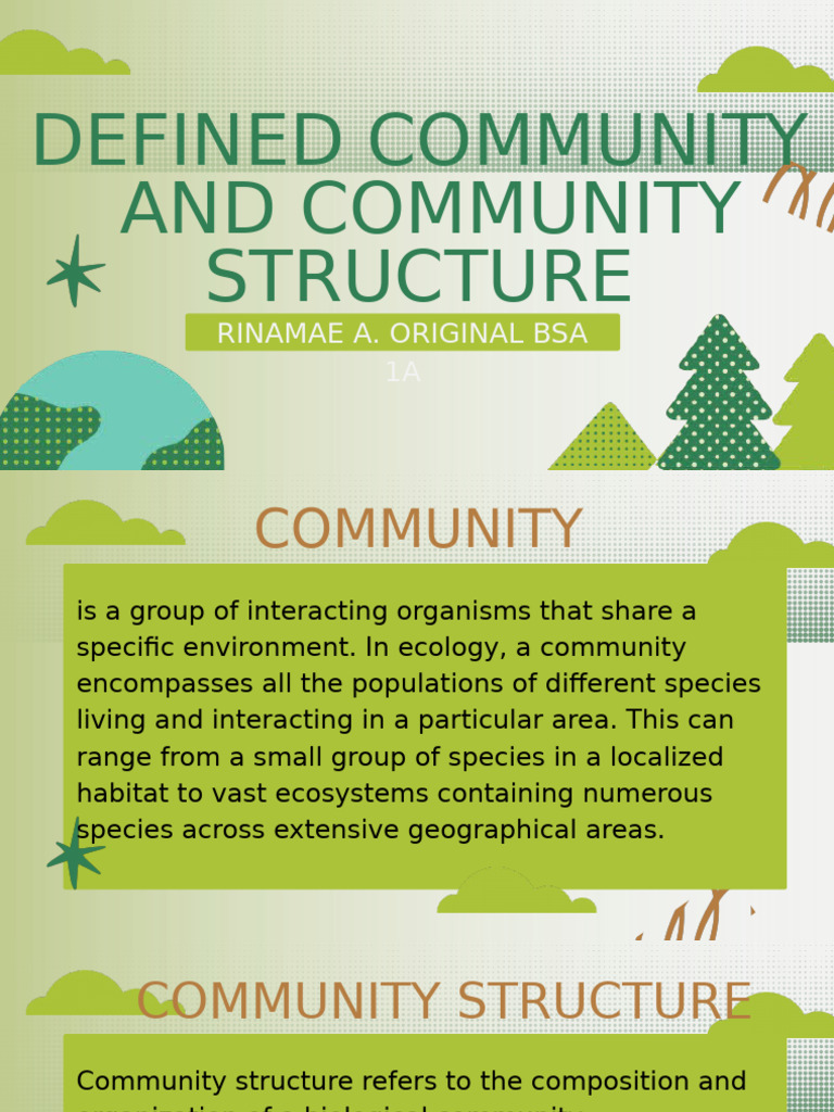 Defined Community And Community Structure Pdf