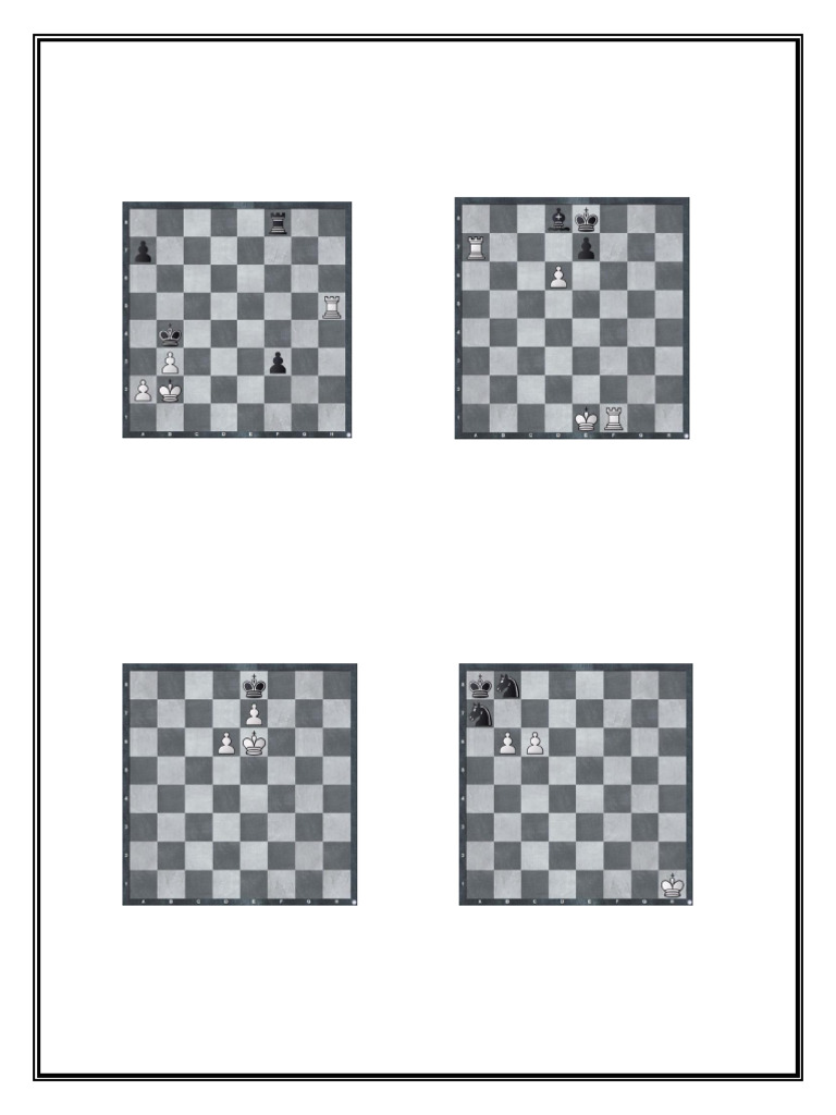One-Move Checkmate with Pawn Puzzles | PDF