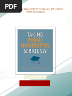 Instant download Taking Public Universities Seriously 1st Edition Frank Iacobucci pdf all chapter