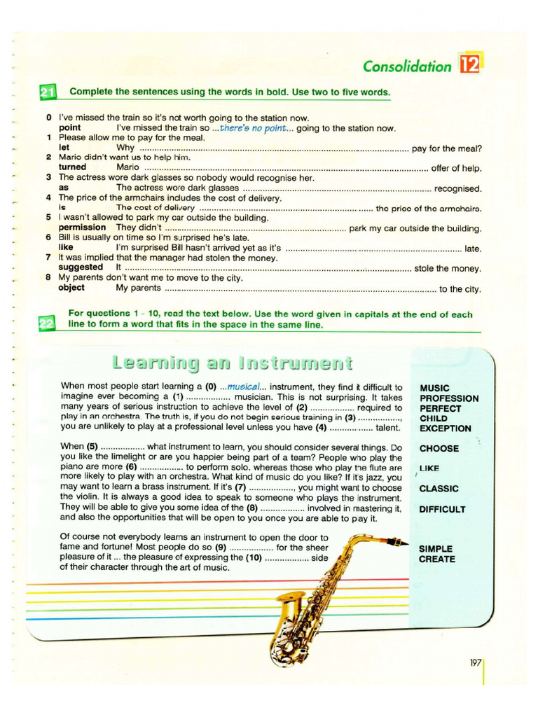 FCE Practice | PDF