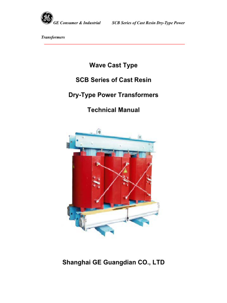 SCB Series Cast Resin Transformers Guide | PDF | Transformer | Switch
