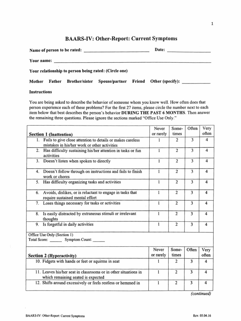 BAARS Other Report PDF