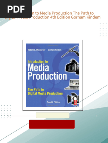 Immediate download Introduction to Media Production The Path to Digital Media Production 4th Edition Gorham Kindem ebooks 2024