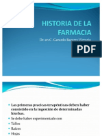 Historia de La Farmacia