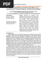 Panduan Akses Website PUSAKO Bengkulu | PDF