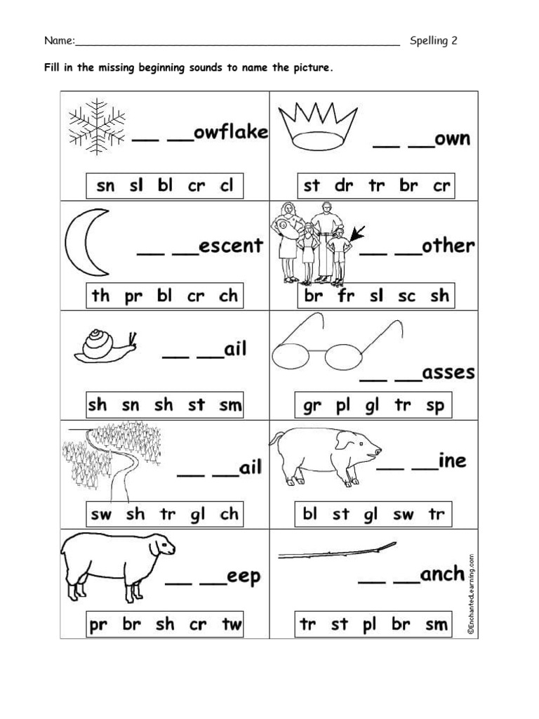 Spelling 2 End of 2nd Term 2024 | PDF