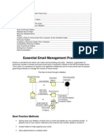 Essential Email Management Practices