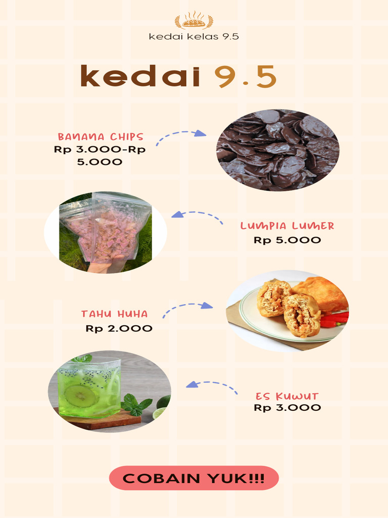 Spanduk Jualan Menu Terlaris Toko Roti Lezat | PDF